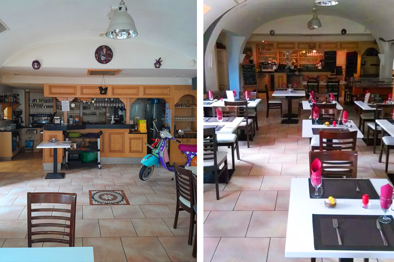 Le restaurant - Restaurant Chez Nino - Restaurant Rhinau - Restaurant Daubensand